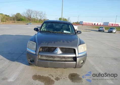 2007 Mitsubishi Raider Ls из США, поврежденный, VIN 1Z7HC28K77S109408